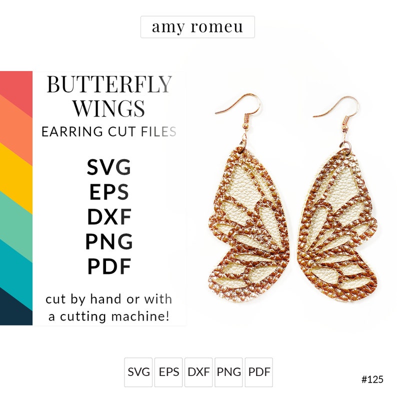 Free Free 206 Butterfly Earring Svg SVG PNG EPS DXF File
