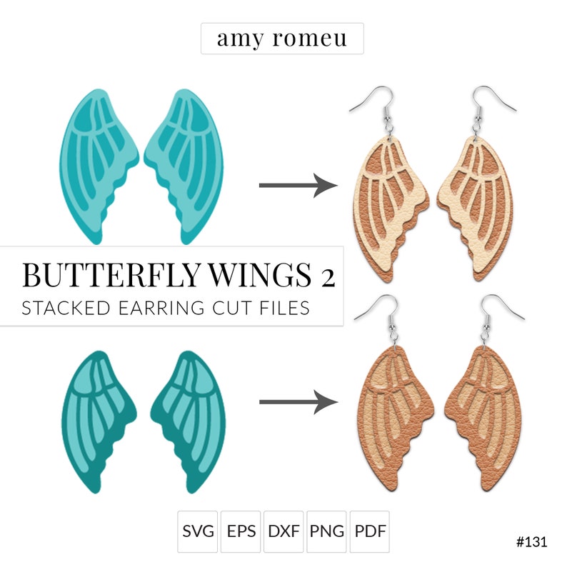 Free Free Butterfly Earring Svg 905 SVG PNG EPS DXF File