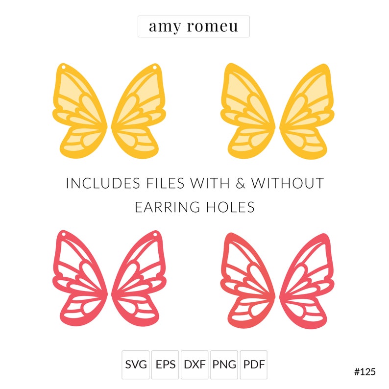Free Free 213 Butterfly Earring Svg SVG PNG EPS DXF File