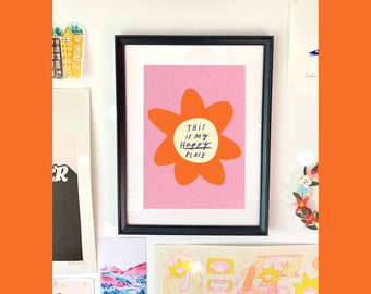 My Happy Place Art Print