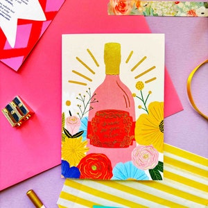 ¡Saludos, mamá! Tarjeta de felicitación por el Día de la Madre
