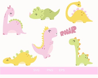 Download Free Brontosaurus Dinosaur Clipart Svg Dxf Eps Png Jpg Pdf Kids Etsy SVG Cut Files
