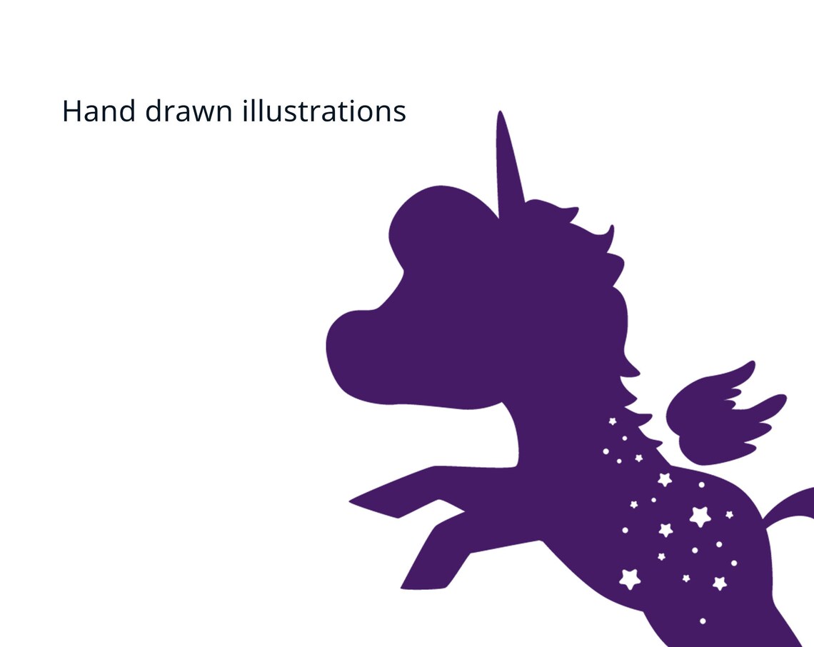 Free Free 125 Baby Unicorn Silhouette Svg SVG PNG EPS DXF File