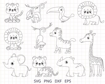 zoo animal nursery etsy