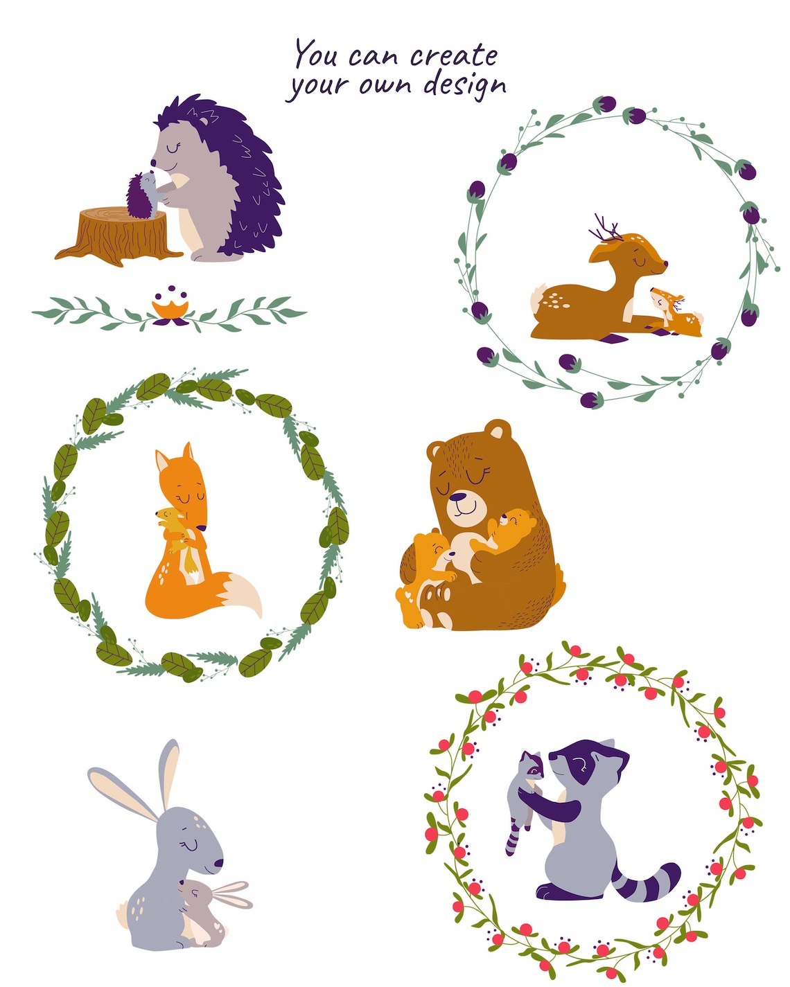 Download Woodland baby shower deer woodland svg wild svg | Etsy