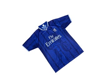 Vintage Y2K Chelsea home kit football shirt fit XL fan version