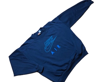 Vintage 90s Nike spellout swoosh logo sweater pullover