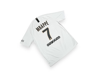 Nike PSG Mbappe Football Shirt Auswärtstrikot Größe L