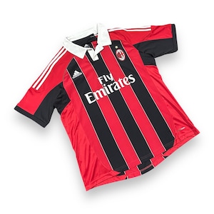 Authentic Adidas Ac Milan Football shirt soccer Jersey size XL