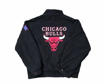 Chicago Bulls Arch Satin Jacket 