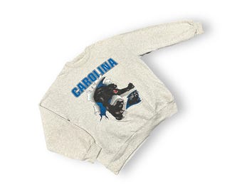1993 Nutmeg NFL Carolina Panther fan sweater sweatshirt vintage size L