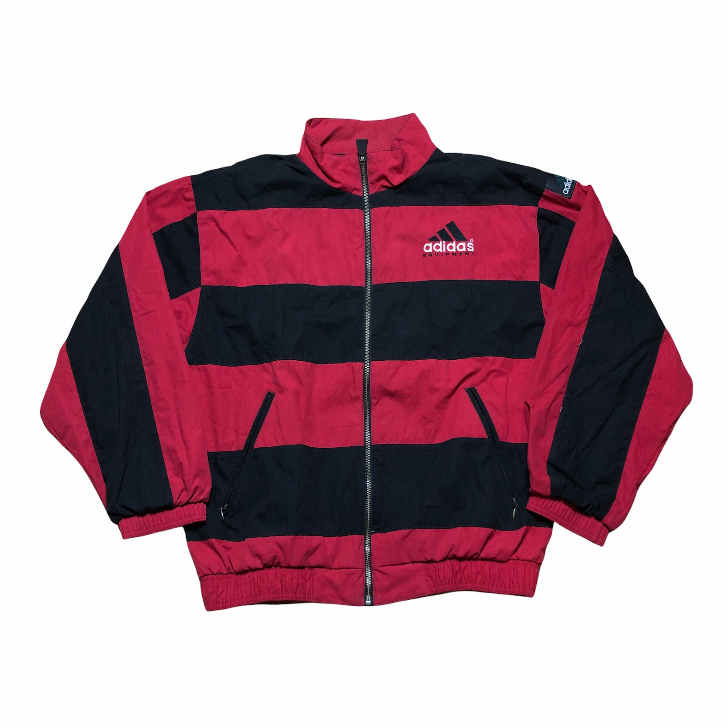 90s Adidas Originals Vintage Men's Track Jacket - Size XS