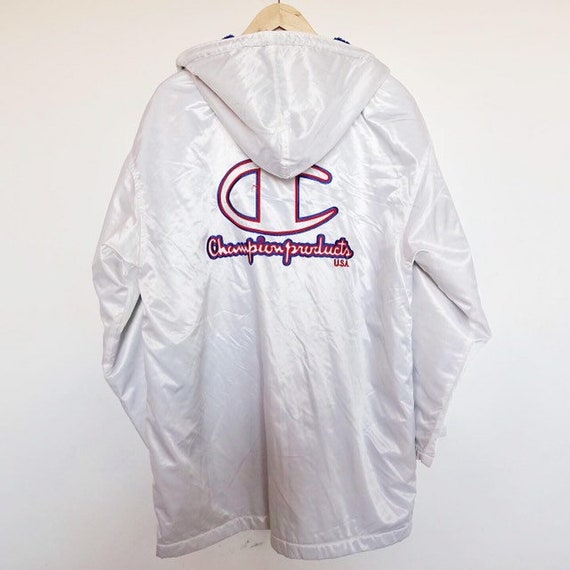 Vintage Champion Coach Jacket fleece filled