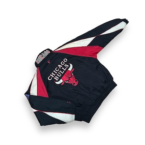 Vintage 90s Pro Player NBA Chicago Bulls warm up jacket XL