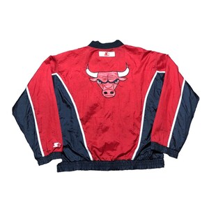 Rare Chicago BULLS Warm Up Suit /Tracksuit by CHAMPION NBA Michael Jordan  Vintage Sports 90s