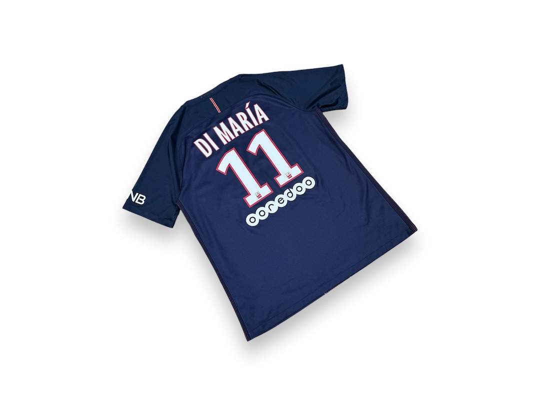 Authentic Nike Paris PSG Football Shirt Number 11 Di Maria XL - Etsy