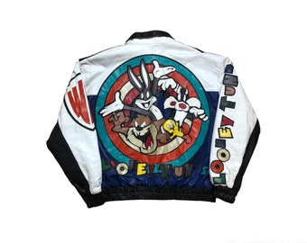 希少Vintage1994年　LooneyTunes AcmeClothsing Vintage Looney Tunes 1994 XL Tshirt Grunge Indie Taz Bugs