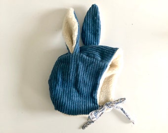 velvet and sheep Baby beguin liberty bunny ears