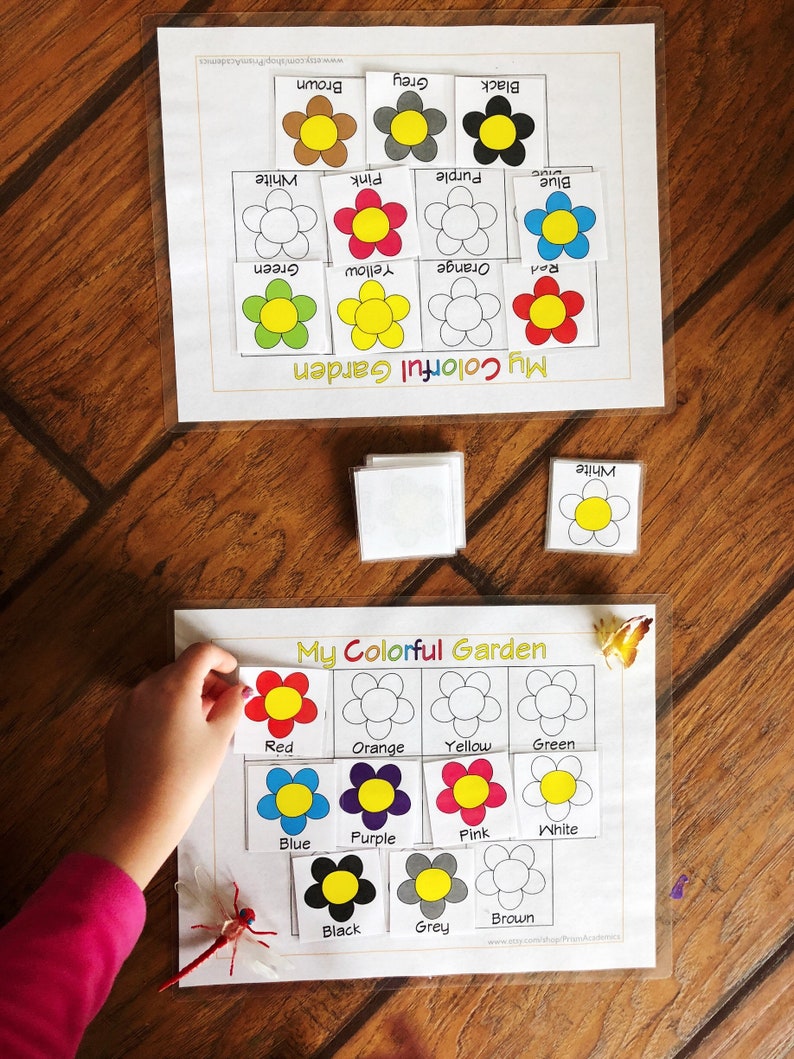 Flower Garden Activity Bundle - Spring - Instant Download - Printable ...