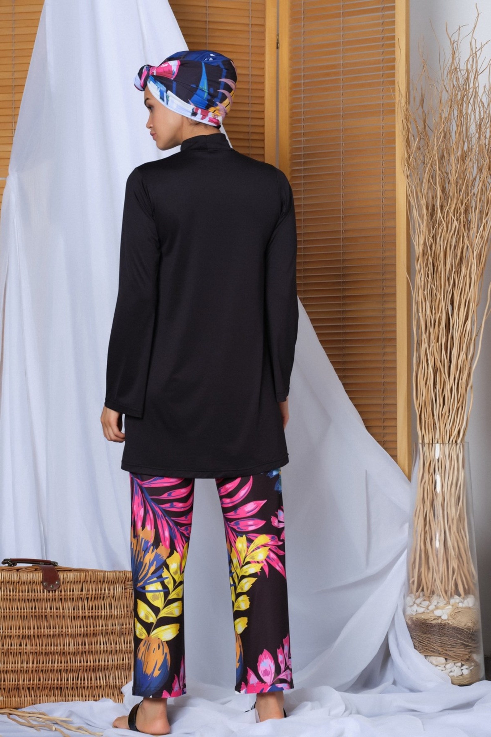 fashionable hijab swimwear