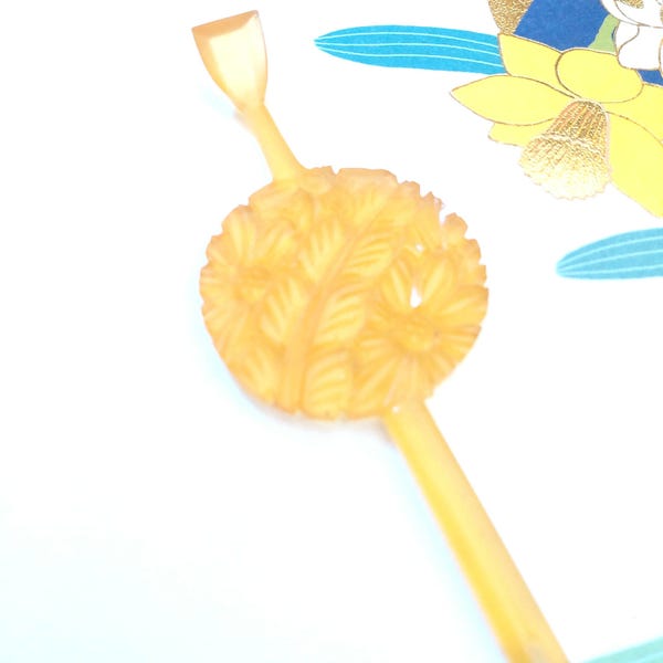 Japanische traditionelle Kanzashi Haarnadel Vintage
