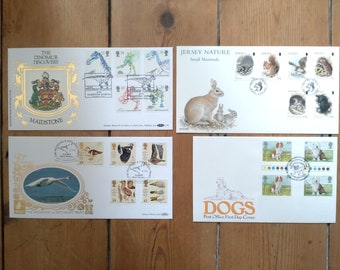 Animals First Day Envelopes