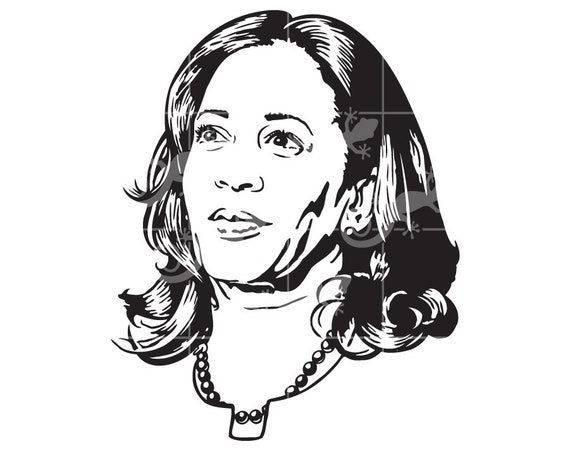 Kamala Harris Coloring Page Coloring Pages