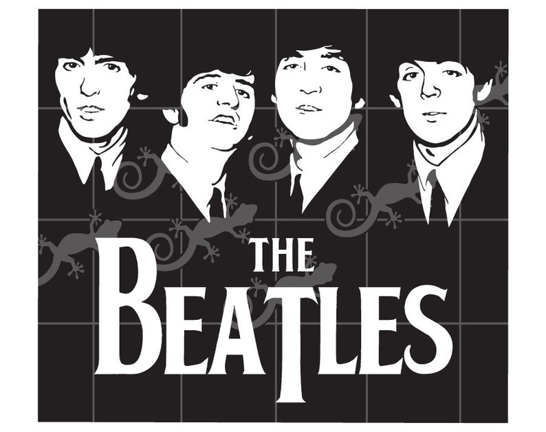 Download The Beatles Bundle SVG Design. John Lennon Paul McCartney ...