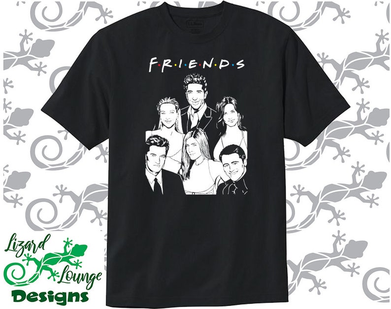 Download Friends TV Show Characters SVG Design. SVG design for ...
