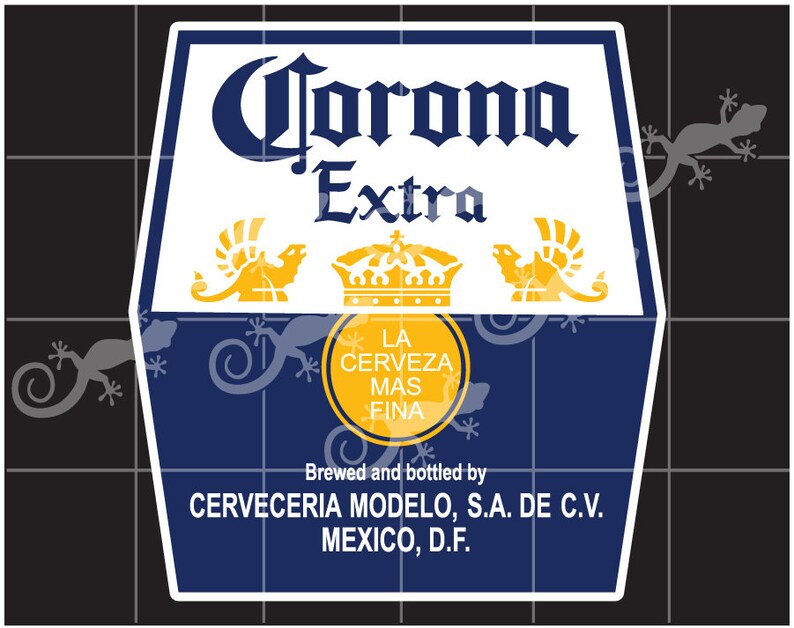 Corona Beer Labels Extra Light and Premier SVG Design. SVG | Etsy