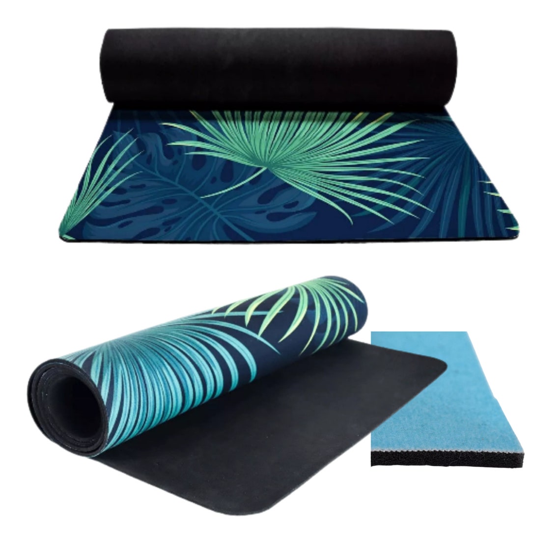Personalized Yoga Mat Custom Yoga Mat Sunrise Sunset Yoga Etsy