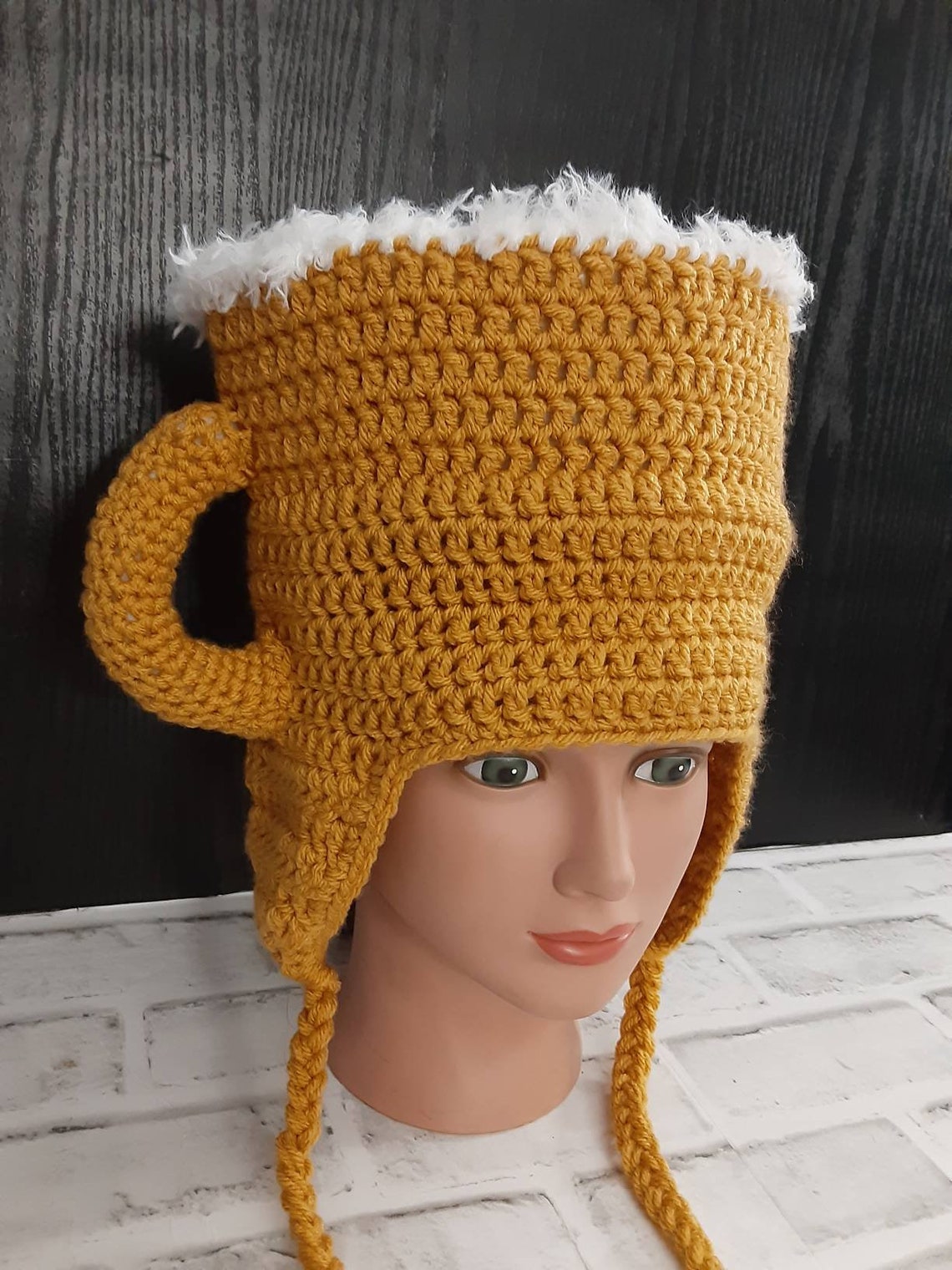 Beer Mug Hat Small to Medium Fit Etsy