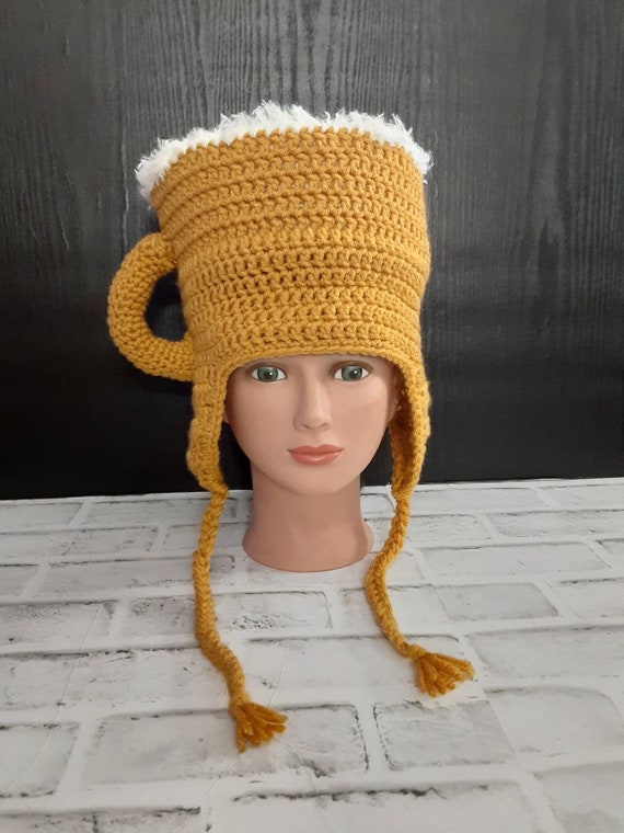 Beer Mug Hat Small to Medium Fit Etsy