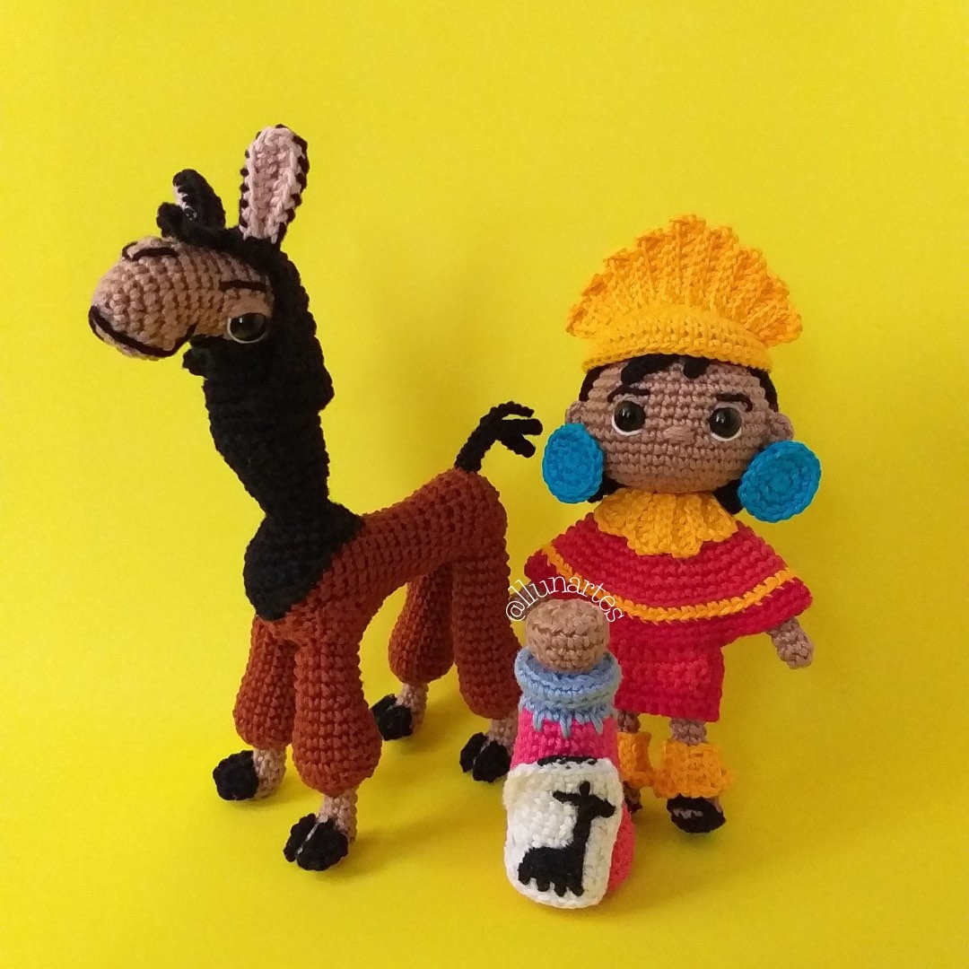 El emperador y sus locuras Patrón amigurumi España