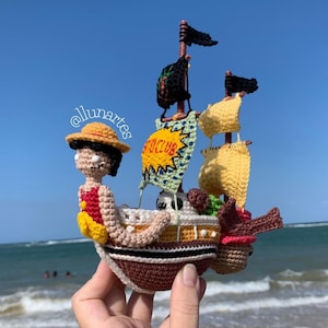 Going Luffy Senpai - Amigurumi pattern