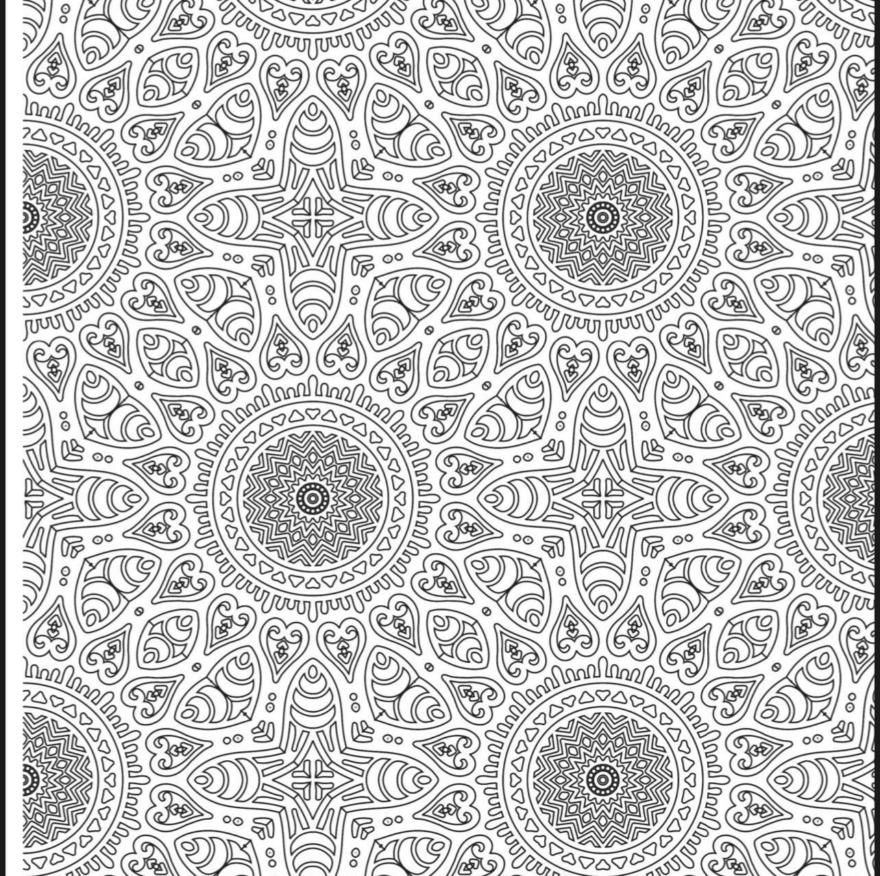  Coloring Pages 50 Printable Mandala Pattern - Etsy Motiv 