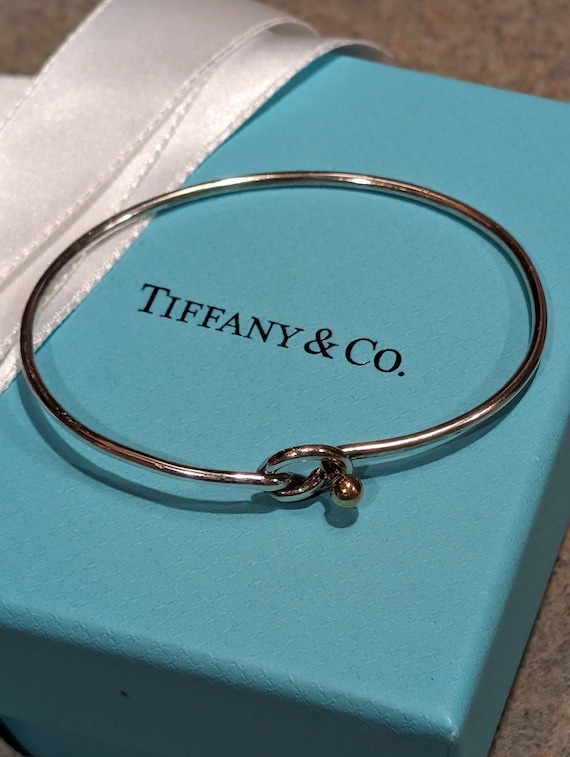 Designer Tiffany & Company Love Knot Bangle Sweetheart Designer Tiffany & Company Love Knot Bangle Sweetheart
