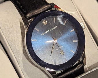 Zegarek męski Jeffery Beene z kolekcji Genuine Diamond Watch w