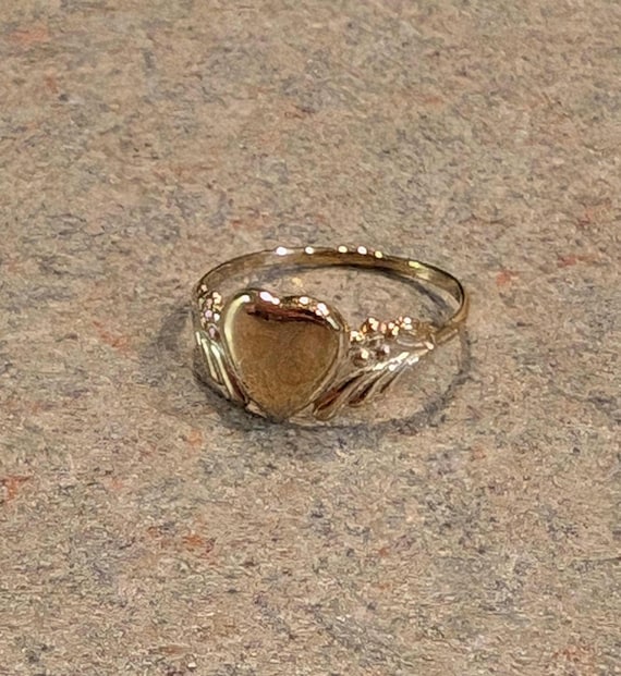 Antique Script Calligraphy Engraved Initial "A"  … - image 10