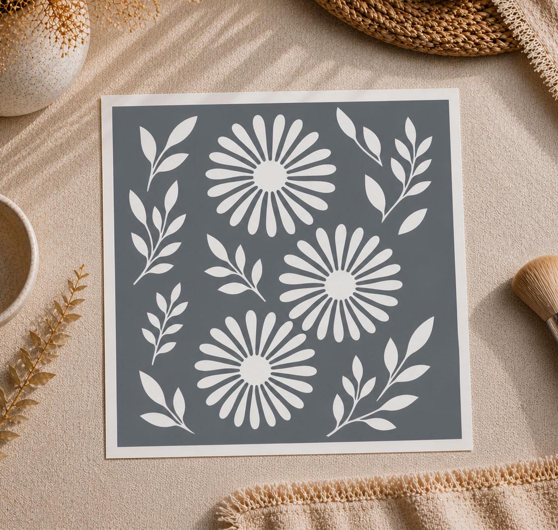 Ideal Stencils Ltd Kit de pochoir pour arche murale, arche de style bohème et soleil pour décoration d'intérieur – Arche de 100 cm/soleil de 35 cm Ideal Stencils Ltd Kit de pochoir pour arche murale, arche de style bohème et soleil pour décoration d'intérieur – Arche de 100 cm/soleil de 35 cm