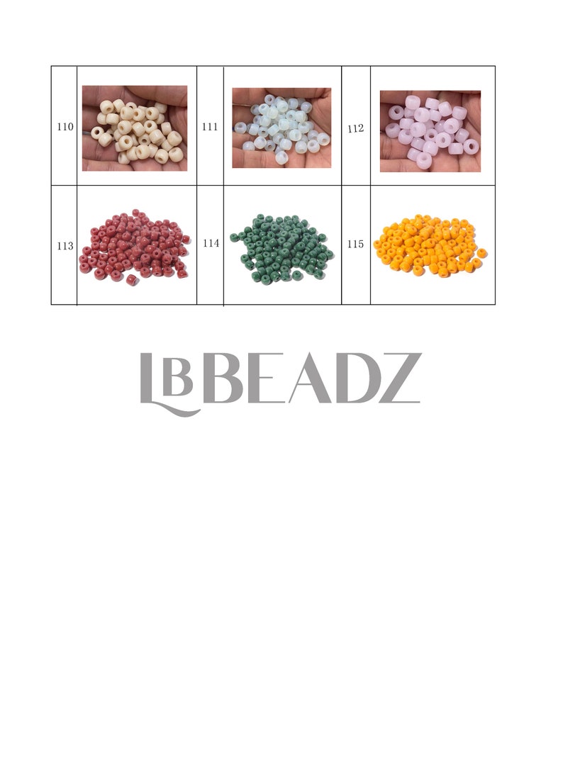 Forte Gemstone Beads, 8x6mm, Gemstone Pony Beads, Forte Jewelry Beads, Beads for Bracelet Making image 9