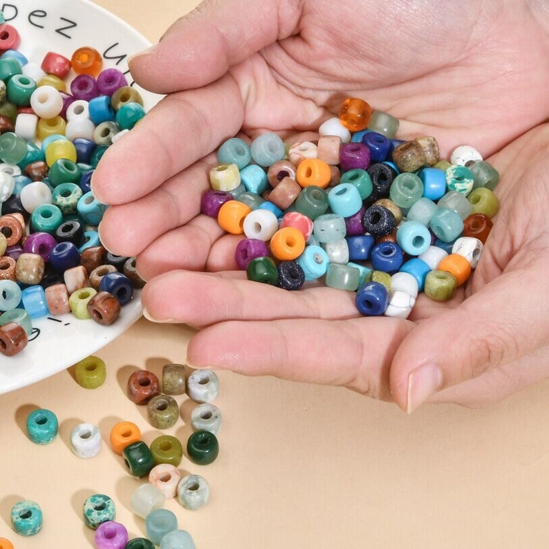 forte gemstone pony beads