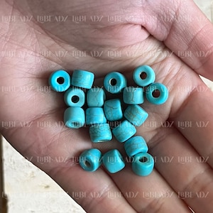 Turquoise Forte Gemstone Bead, No. 2, 8x6mm Wholesale