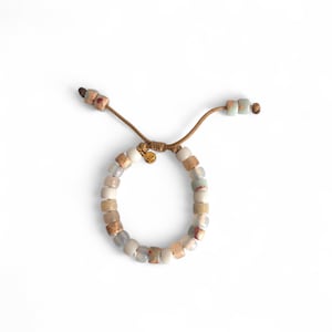 Pulsera de cuentas de piedras preciosas Henry Pulsera de cuentas Forte Pulsera de verano Cuentas azules