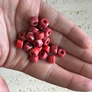 Red Imperial Jasper Eye Forte Gemstone Bead, No. 6, 8x6mm Wholesale