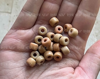 Peach Agate Forte Gemstone Bead, No. 35, 8x6mm Wholesale