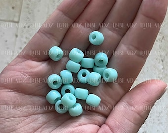 Marine Agate Forte Gemstone Bead, No. 29, 8x6mm Wholesale