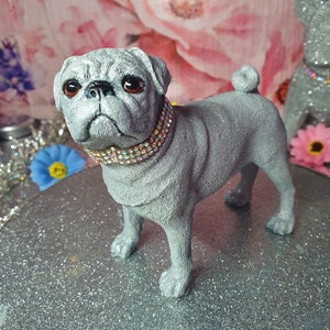 Pug statue