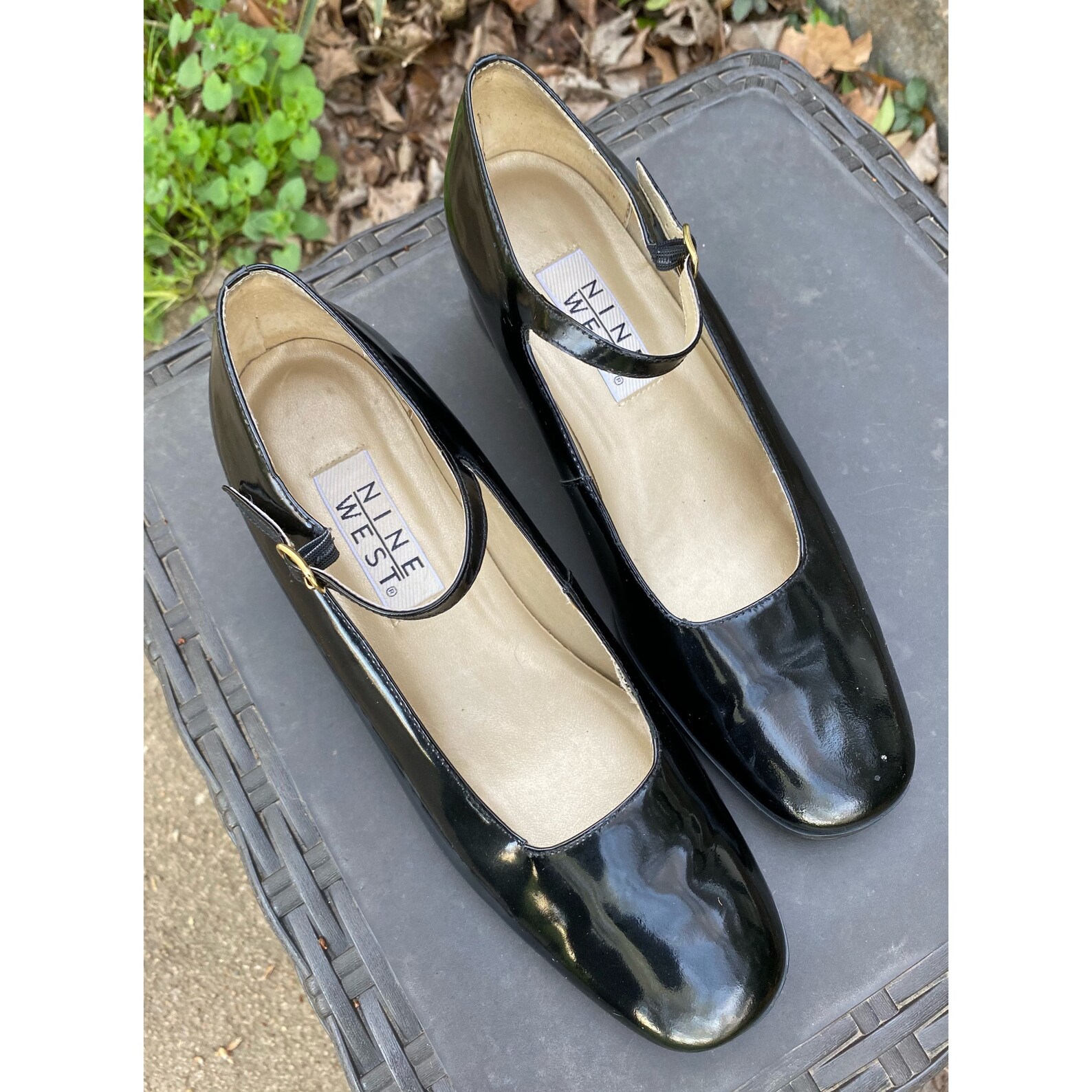 Vintage 90s Nine West Mary Janes Etsy