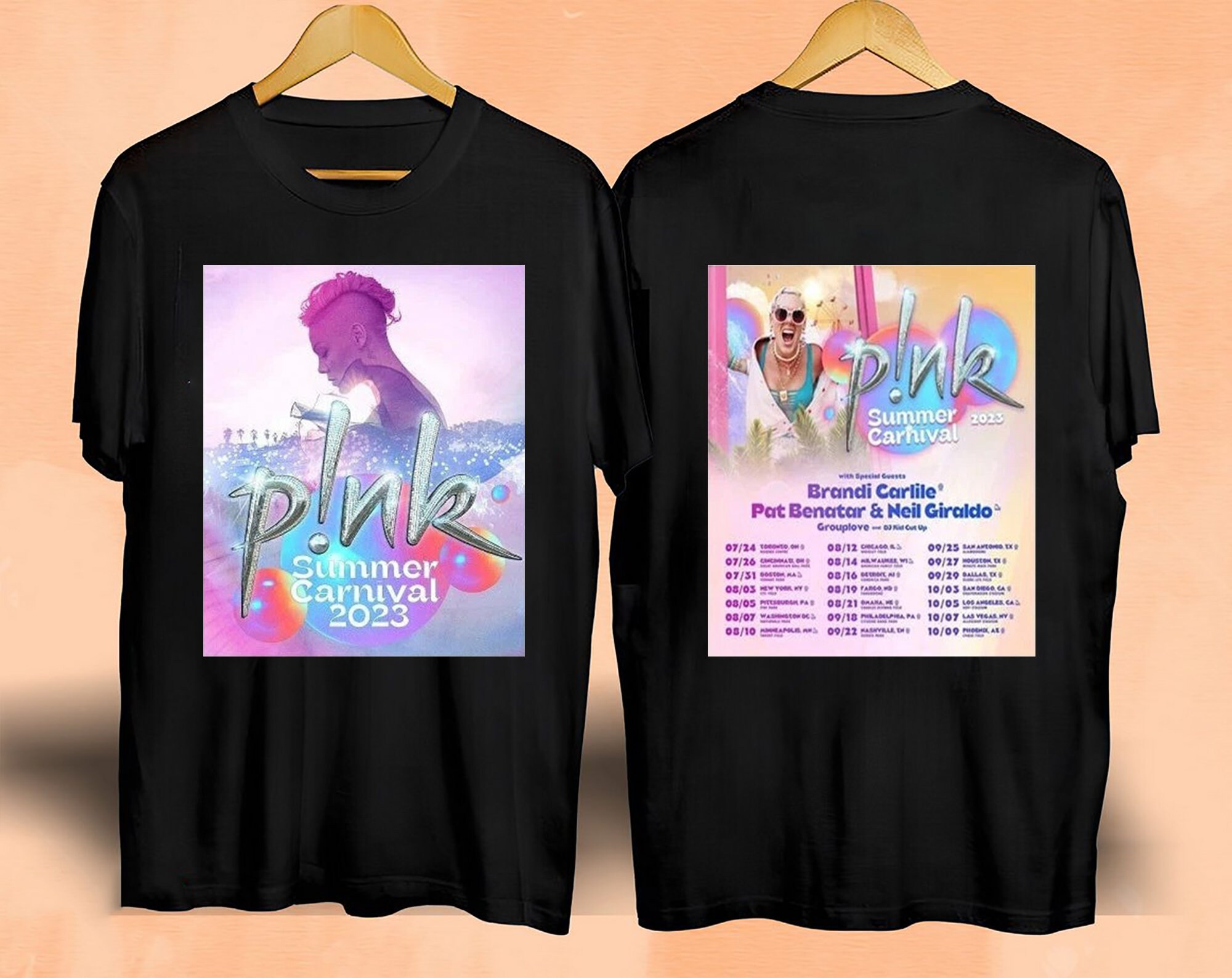 Pink Summer Carnival 2023 Tshirt, Pink Concert! Tour Shirt, P!nk Pink — free download